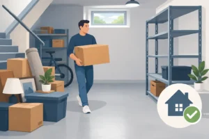 Ein Beispiel zur Kellerräumung vor Verkauf